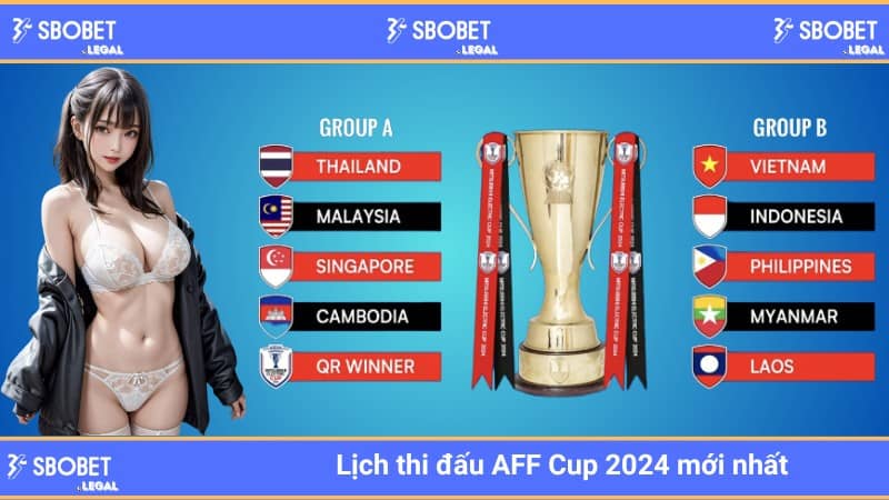 Lịch thi đấu AFF Cup 2024 mới nhất 